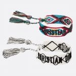 Dior White and Multicolor J'adior Woven Bracelets