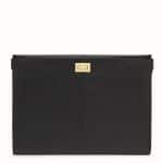 Fendi Black Peekaboo Clutch Wallet