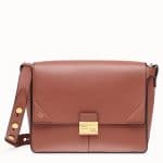 Fendi Rust Red Large Kan U Bag