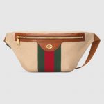 Gucci Beige Vintage Canvas Belt Bag