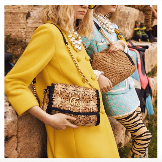 Vintage CHANEL Yellow Tote Bag at Rice and Beans Vintage