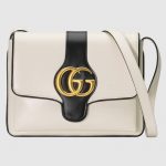 Gucci White Arli Medium Shoulder Bag