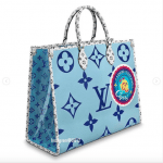 Louis Vuitton Blue Monogram Giant Capri Onthego Tote Bag