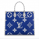 Louis Vuitton Blue Monogram Giant Okinawa Onthego Tote Bag 2