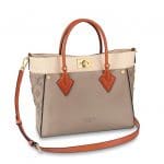 Louis Vuitton Galet Calfskin/Monogram Tufting On My Side Tote Bag