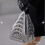 Louis Vuitton Silver Chrysler Building Mini Bag