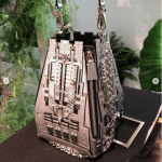 Louis Vuitton Silver Empire State Building Mini Bag