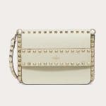 Valentino Light Ivory Rockstud Small Crossbody Bag