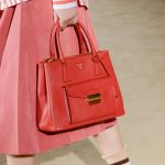 Prada Red Top Handle Bag