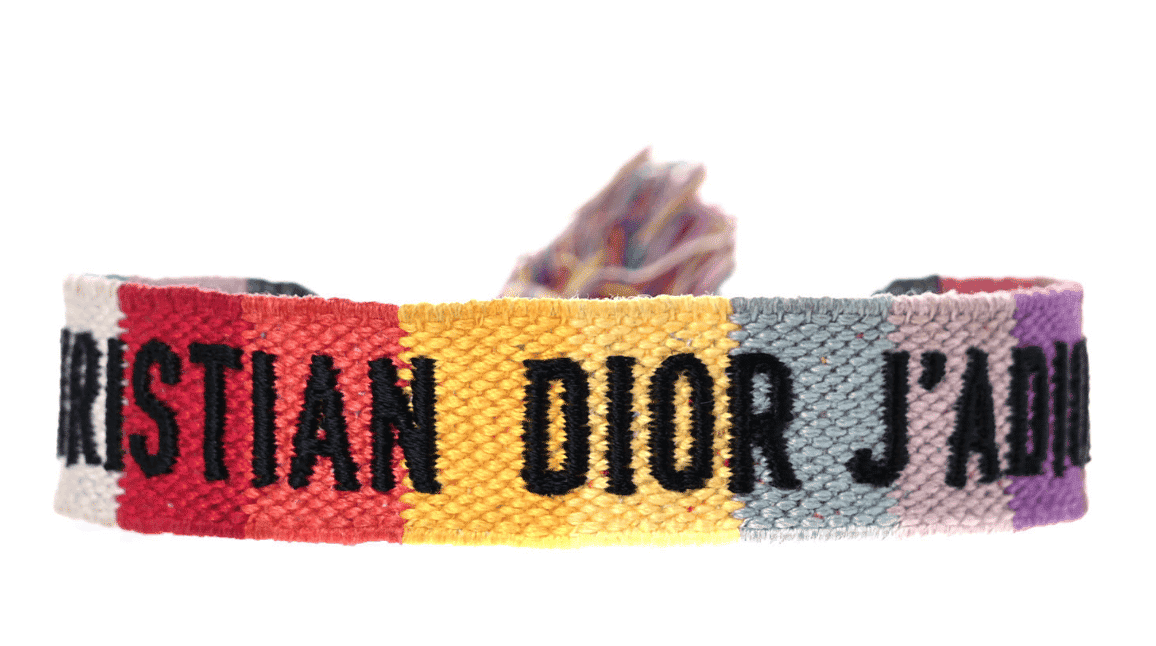 Christian Dior J'ADIOR Colorblock Friendship Bracelet Set