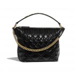 Chanel Black State-Of-The-Art Hobo Bag