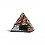 Chanel Multicolor Lambskin:PVC:Glass Pyramid Bag