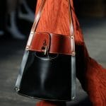 Chloe Black/Brown Bucket Bag - Resort 2020