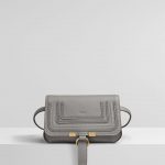 Chloe Cashmere Grey Marcie Belt Bag