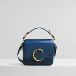 Chloe Navy Ink Mini C Bag