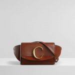 Chloe Sepia Brown C Belt Bag