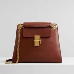 Chloe Sepia Brown Medium Annie Shoulder Bag