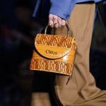 Chloe Tan Mini Top Handle Bag - Resort 2020