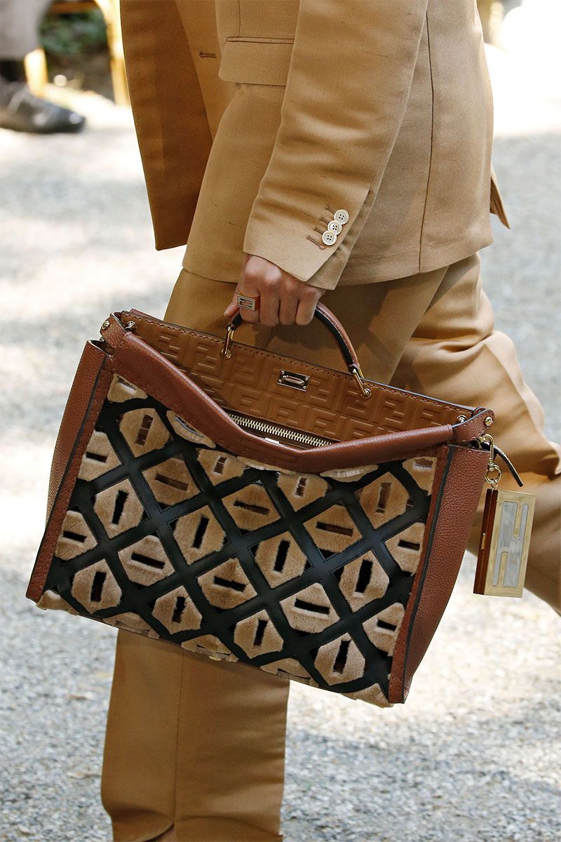 Fendi Shopping Bags in Brown for Men