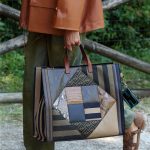 Fendi Brown Patchwork Tote Bag - Spring 2020