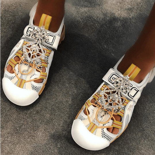 These $1,090 Louis Vuitton Archlight flat sandals are the perfect