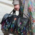 Louis Vuitton Black Monogram Canvas with Floral Print Keepall Bag - Spring 2020