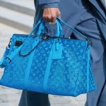 Louis Vuitton Blue Lace Monogram Duffle Bag - Spring 2020