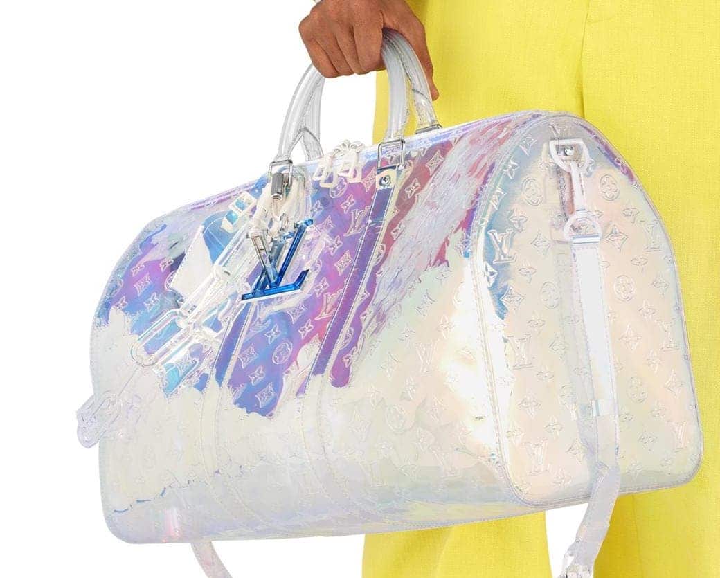 Virgil Abloh for Louis Vuitton KEEPALL BANDOULIÈRE 50 PRISM