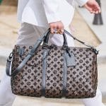 Louis Vuitton Monogram Tufted Canvas Keepall Bag - Spring 2020