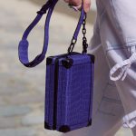 Louis Vuitton Purple Crocodile Mini Trunk Bag - Spring 2020