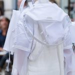 Louis Vuitton White Nylon Belt and Backpack Bags - Spring 2020