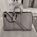 Louis Vuitton Gray Crocodile Duffle Bag