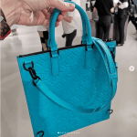 Louis Vuitton Turquoise Sac Plat Bag