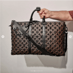 Louis Vuitton Monogram Tufted Duffle Bag