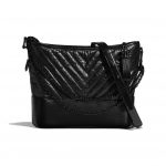 Chanel So Black Gabrielle Hobo Bag