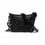 Chanel So Black Gabrielle Small Hobo Bag