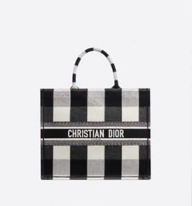 christian dior black tote