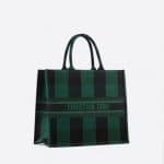 Dior Book Checkered Tote Bag - Hunter Green - Fall 2019