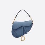 Dior Saddle Denim Blue Medium Bag - Fall 2019