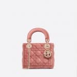 Mini Lady Dior Velvet Bag - Fall 2019