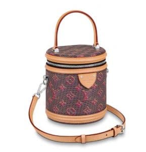 Louis Vuitton Cannes Red Pop Print Bag