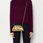 Bottega Veneta Pouch 20 Cross Body - Gold