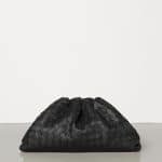 Bottega Veneta Black Pouch Intrecciato