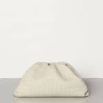 Bottega Veneta Cream Pouch Intrecciato