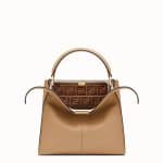 Fendi Beige Peekaboo X-Lite Medium Bag