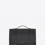 Saint Laurent Black Schoolbag Backpack Bag