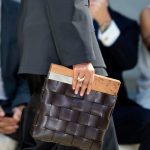 Bottega Veneta Intrecciato Wooden Clutch Bag - Spring 2020