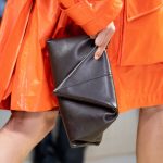 Bottega Veneta V Closure Black Clutch - Spring 2020