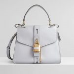 Chloe Medium Aby Day Shoulder Bag - White