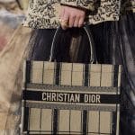 Dior Textile Striped Small Book Tote Bag - Spring 2020